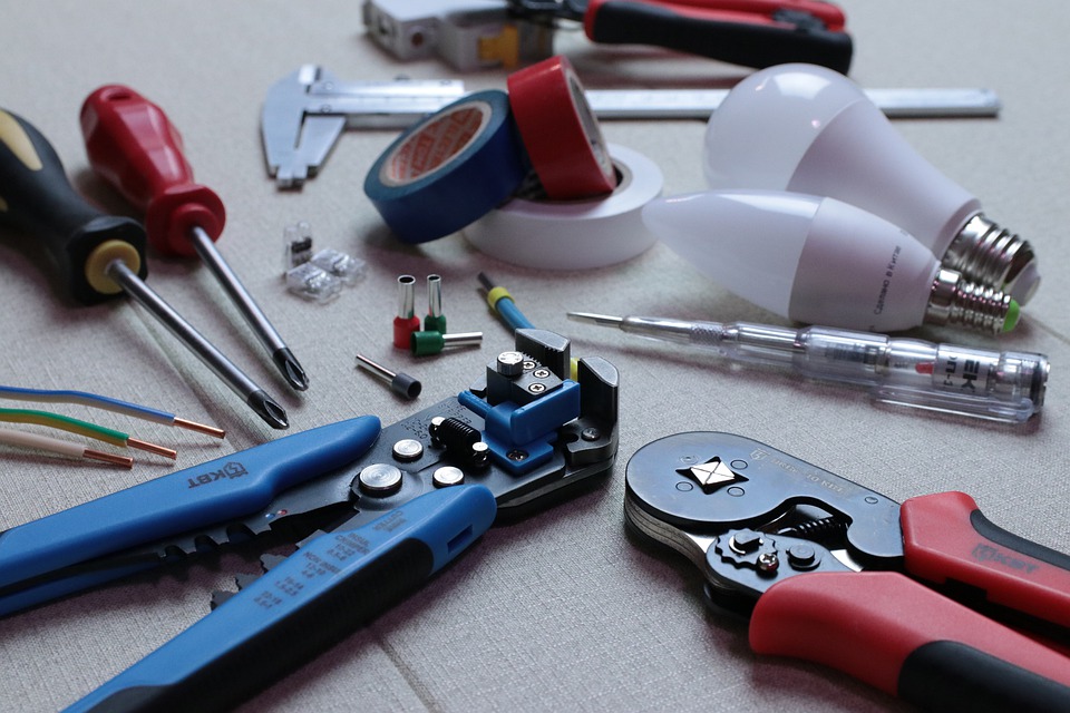 electrician tool Data Vector