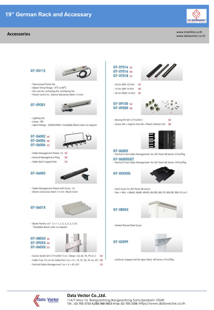 19″ German Rack Products